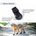 Piggypet Waterproof Shoes for Dogs Hiking Boots for dogs with Non Slip Sole Summer Black Dog Running Shoes Winter Snow Boots for Medium Large Dogs All Weather Paw Protector 4pcs - B07F1XJTWP