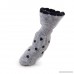 UEETEK Non-Slip Socks for Pet Dog Puppy Cat 4pcs - Size M (Grey) - B06XW77HNX
