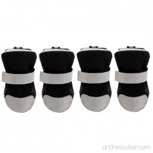 Ulandago Small Dog Boots For Small Mini Dog Breathable Paw Protectors - B07C81GQLR