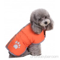 Cold Weather Dog Coats Loft and Reversible Winter Fleece Dog Vest Waterproof Pet Jacket Available in Extra Small  Small  Medium  Large and Extra Large sizes - B075SY8P82