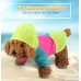 Dog Sunscreen Shirt Thin Contrast Color Summer UV Proof Hoodie Clothes Dog Shirt Rash Guard Pet Summer Cloth Pup Sun Protection Shirts Puppy Jacket Doggy Coat Puppies Jumpsuit - B079FZBT7F