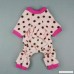 Fitwarm Pink Cute Polka Dots Dog Coat for Pet Dog Pajamas Soft Winter Clothes Medium - B00GFE76YS