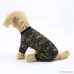 Q Dou Pet Stylish Army Green Camouflage Dog Shirts Jumpsuit for Pet Camo Clothes Summer Apparel - B0789DPSR1