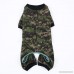 Q Dou Pet Stylish Army Green Camouflage Dog Shirts Jumpsuit for Pet Camo Clothes Summer Apparel - B0789DPSR1
