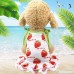 vmree Small Dog Apparel Puppy Kitten Lovely Strawberry/Pineapple Print Match Outfits Couple Wear Vest/Dress - B07F631VXD