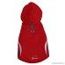 Waterproof Dog Coat with Hood - Windproof Sport Dog Clothes Winter Hoodies for Cold Weather Red for Large Dog - B01GY2LZF6