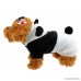 ZEROYOYO Cute Pet Dog Puppy Cat Panda Costume Clothes Hoodie Coat Black & White - B01FU1KCN8