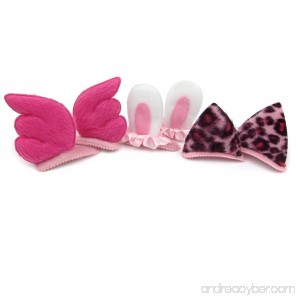 Alfie Pet by Petoga Couture - Alexandra Hair Clip 3-Piece Set for Dogs Cats and Small Animals - B01DZUMJB4