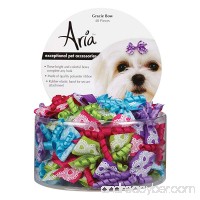 Aria Gracie Bows for Dogs  48-Piece Canisters - B005N4M9CU
