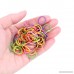 Dengguoli 340 Pcs Colored Pet Rubber Elastic Bands for Doll Dog Cat Hair Bows Grooming Accessories - B07CVGS2R3