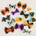 Hixixi 50pcs/pack Pet Dog Cat Halloween Hair Bows Rhinestone Puppy Grooming Bows Hair Accessories with Rubber Bands - B074Q9V411