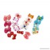 Owfeel 20PCS Pet Animal Dog Hair Bows Accessories With Rubber Bands - B00QBWJI7C