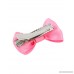 uxcell Pet Cat Dog Hair Grooming Hairpin Headdress Barrette Clip Free Size Pink - B016CXM9RU