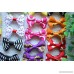 Yagopet 100pcs/50pairs New Dog Hair Clips Small Bowknot with Alligator Clips Pet Grooming Products Mix Colors Varies Patterns Pet Hair Bows Dog Accessories - B016CU72WK