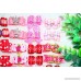 Yagopet 30pcs/pack in Pairs New Pet Hair Bows Topknot Rhinestone Flower Pearls Attached with Rubber Bands Durable Top Quality Gorgeous Dog Grooming Products - B019U1IN7Q