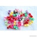 Yagopet 50pcs/pack Dog Puppy Hair Bows Rubber Bands Tinny Bows for Puppy Dogs Cute Pet Small Topknot Bows with Rhinestones Mix Colors Pet Dog Grooming Bows Dog Hair Accessories - B01551KJTA