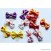 Yagopet 60pcs/30pairs New Dog Hair Bows Topknot Small Bowknot with Rubber Bands Top Quality Pet Grooming Products Mix Colors Varies Patterns Pet Hair Bows Dog Hair Accessories - B016DMZBNY