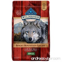 BLUE Wilderness Rocky Mountain Recipe High Protein Grain Free Adult Dry Dog Food - B00CNTK2L8