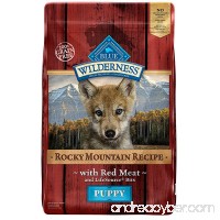 BLUE Wilderness Rocky Mountain Recipe High Protein Grain Free Puppy Dry Dog Food - B00JN9GAYO