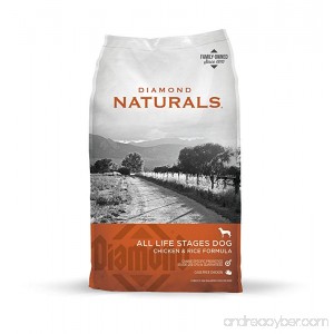 Diamond Naturals All Life Stages Real Meat Recipe Natural Dry Dog Food with Real Cage Free Chicken 40lb - B000OCQ6DY