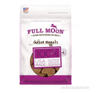 Full Moon All Natural Human Grade Chicken Nugget Dog Treats - B01CA7SZVQ