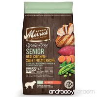Merrick Grain Free Senior Real Chicken + Sweet Potato Recipe Dry Dog Food - B06XB22W4P