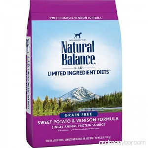 Natural Balance Limited Ingredient Diets Dry Dog Food - Sweet Potato & Venison Formula - B00JR99JB6