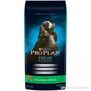 Purina Pro Plan Focus Small Breed Formula Adult Dry Dog Food - B003R0LLOE