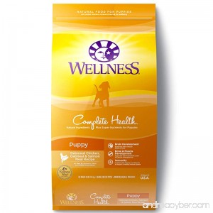 Wellness Complete Health Natural Dry Puppy Food Chicken Salmon & Oatmeal - B0002I0GXG