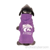 All Star Dogs NCAA Kansas State Wildcats Collegiate Cotton Lycra Hooded Dog Shirt - B005EQGHM0