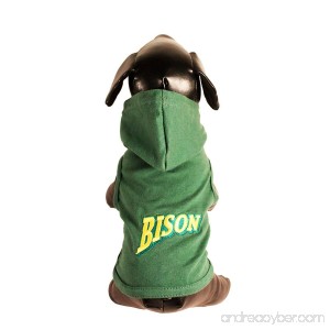 All Star Dogs NCAA North Dakota State Bison Collegiate Cotton Lycra Hooded Dog Shirt - B005EQIBGA