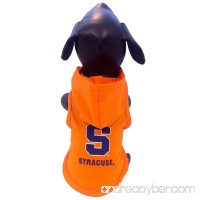 All Star Dogs NCAA Syracuse Orange Cotton Lycra Hooded Dog Shirt - B005EV8BME