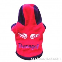 Dog Clothes Winter Wakeu Pet Puppy Apparel Hooded Jacket Coat Clothes for Small Dog Boy Dog Girl (L  Red) - B078MJ4CQ7