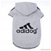 Eastlion adidog Large Dog Warm Hoodies Coat Clothes Sweater Pet Puppy T Shirt - B015TTJD2W