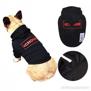 iChoue Dog Half Zipper Hoodie Clothes Sweatshirt - B07DJ8LSGH