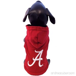 NCAA Alabama Crimson Tide Collegiate Cotton Lycra Hooded Dog Shirt - B005EVFEGU