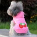 Pet Warm Coat Jacket Clothes Outfit Lovely Puppy Dog Strawberry Hoodies Apparel - B01G82FE0E