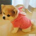 Teresamoon Puppy Cat Warm Hoodies Coat Rabbit Sweater for Small Dogs (L Pink) - B076DCWMH2