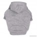 Zack & Zoey Fleece-Lined Hoodie for Dogs 12 Small Gray - B0040DJ7NO
