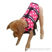Egmy Pet Life Jacket Pet Products Outward Adjustable Doggy Life Vest with Rescue Handle - B01LPFN3LQ