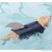 KINGSWELL Dog Life Jacket Vest Saver Safety Swimsuit Preserver Pet Floatation Vest with Reflective Stripes and Adjustable Belt for All Size Dogs (Shark) - B07CZJH6VR