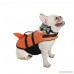Miniwild Dog Reflective Life Jacket Shark Style Swimming Vest with Adjustable Belts - B073CHFSMK
