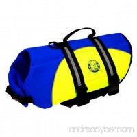 Paws Aboard Neoprene Doggy Life Jacket Extra Extra Small Blue/ Yellow 2 - 6 lbs. - PA-BY1100 - B008BX9D2E