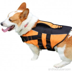 vecomfy Premium Dog Life Jacket for Swimming Thicken Safety Flotation Dog Life Vest for Small Dogs by - B07CM5GMB9