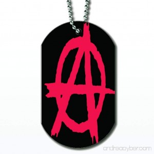Anarchy - Dog Tag Necklace - B00GXIABD4