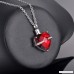 HooAMI Birthstone Diamond Heart Cremation Urn Necklace - B01IVP0RU8