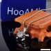 HooAMI Cremation Jewelry Silver Lovely Turtle Charm Pet Memorial Urn Necklace Ashes Keepsake Pendant - B015FPWD54