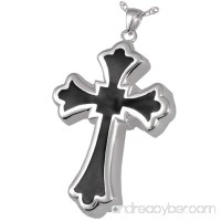 Memorial Gallery 3346gp Tattoo Cross 14K Gold/Sterling Silver Plating Cremation Pet Jewelry - B01EWHNT1I
