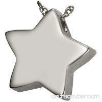 Memorial Gallery MG-3125gp Slide Star 14K Gold/Sterling Silver Plating Cremation Pet Jewelry - B01EWHM9RS