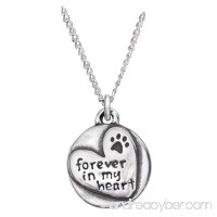 Rockin Doggie Sterling Silver Necklace  Forever in my Heart - B00A2HZKCO
